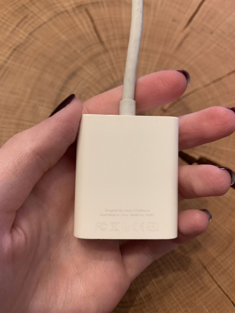 Oryginalna przejściówka adapter mini DisplayPort Apple A1307 do VGA