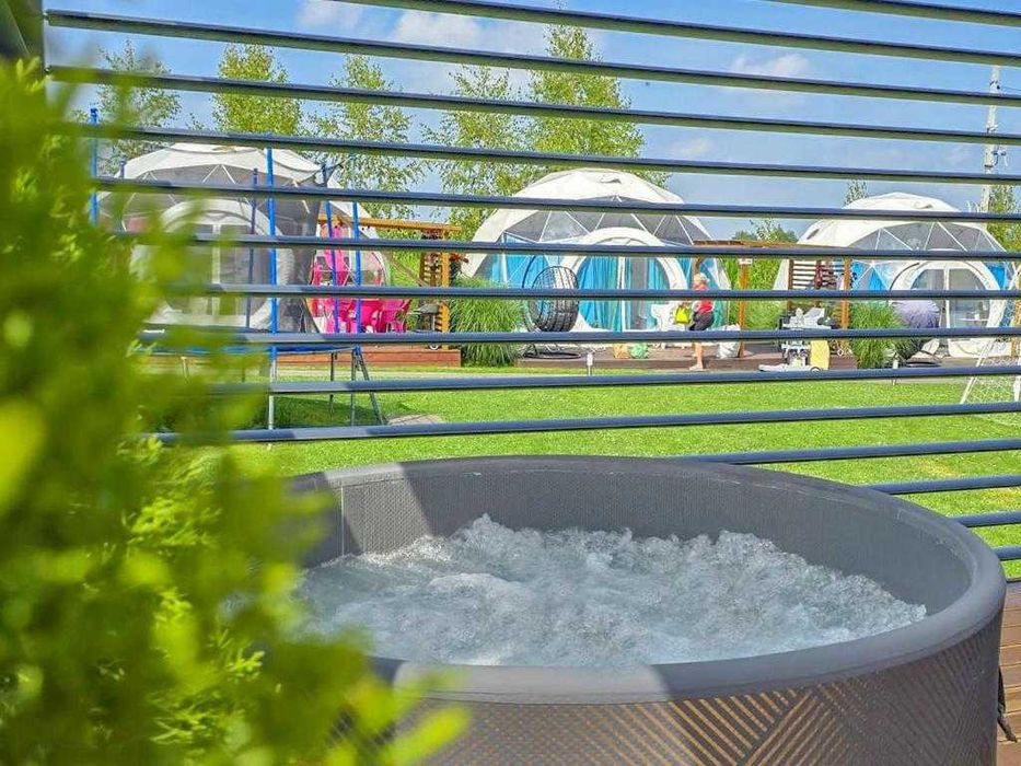 Domek EXCLUSIVE z PRYWATNYM JACUZZI - 100m od Energylandii!