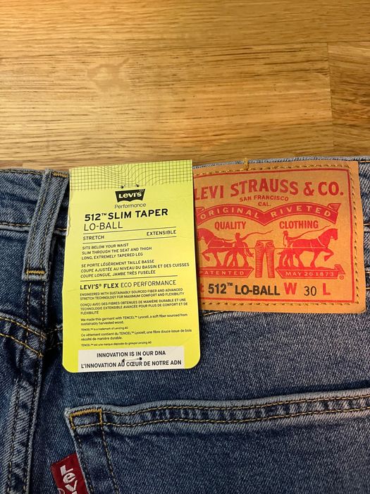 512 Slim Taper Lo-ball Levis