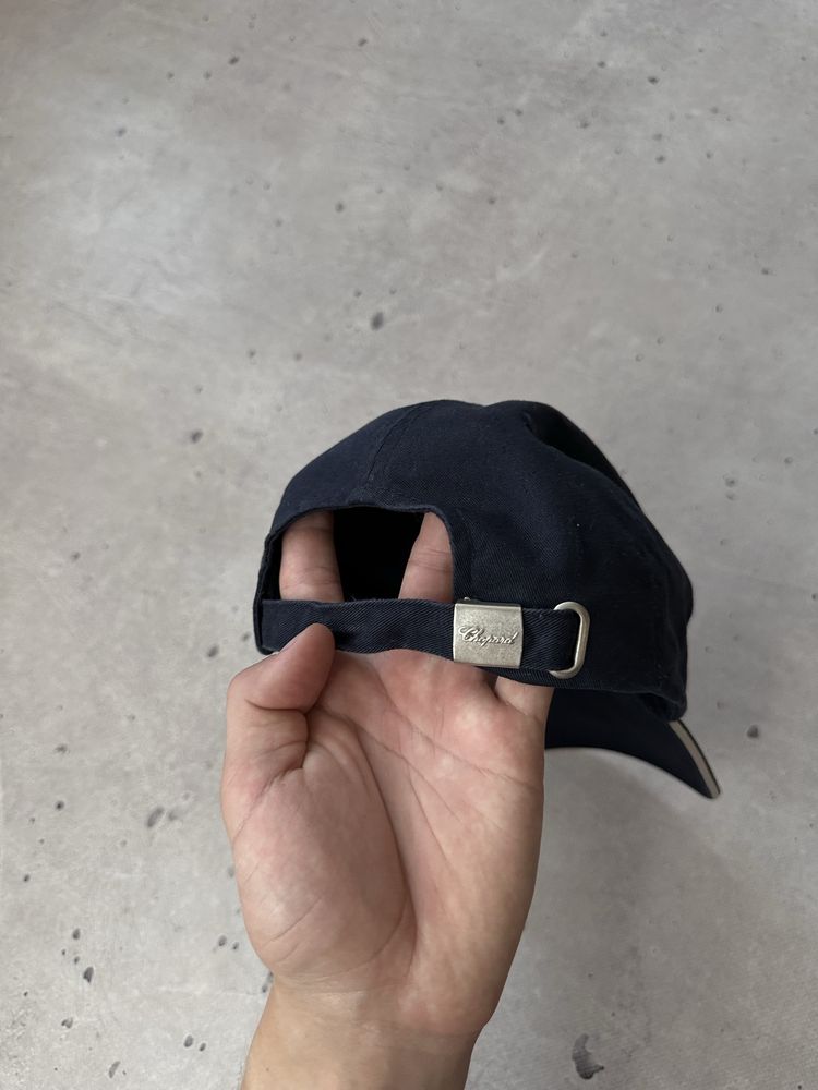 Chopard luxury navy cap original чоловіча кепка чопард