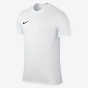 Nike Park VI Koszulka piłkarska z krótkim rękawem biała lub zółta