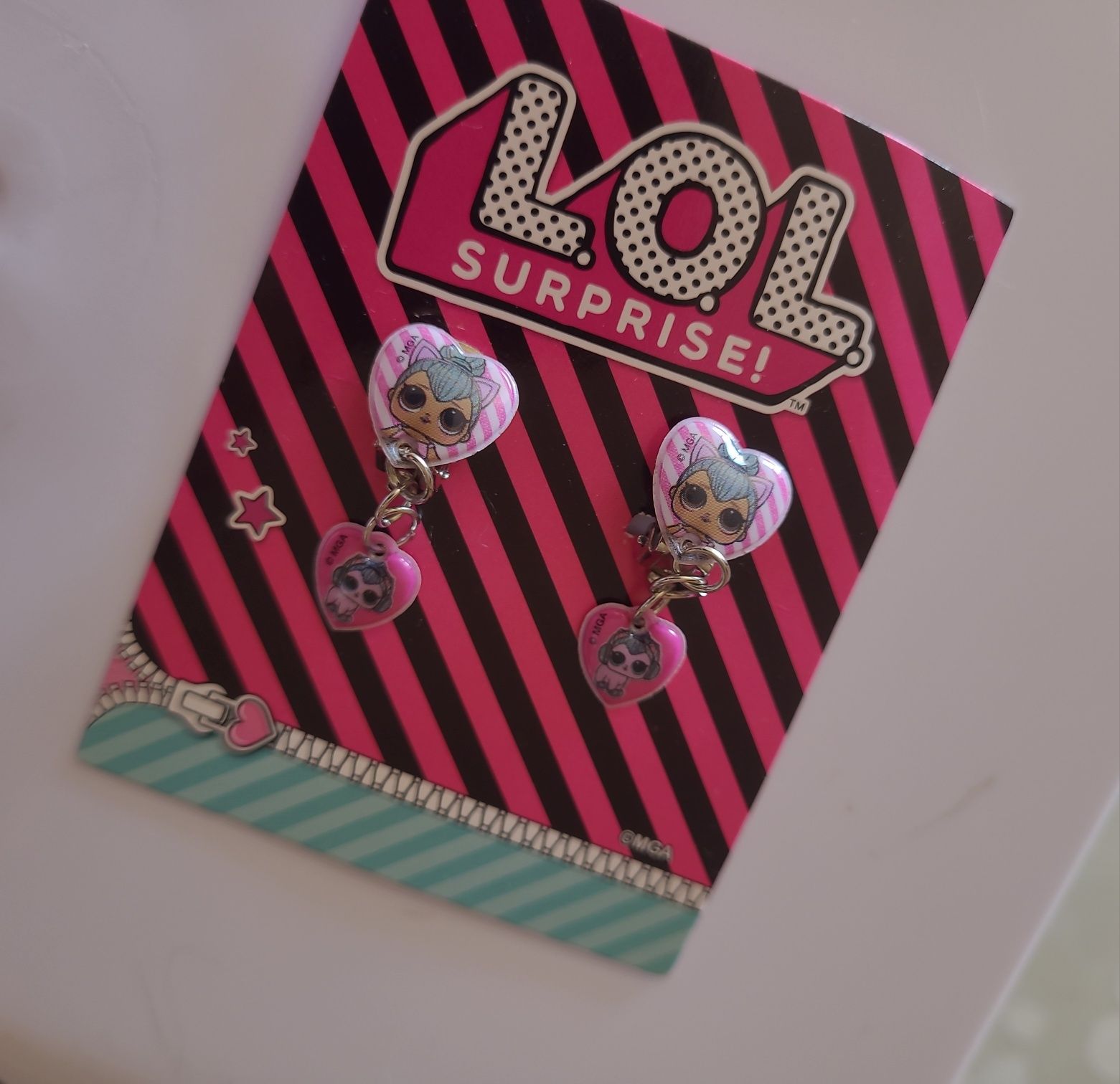 Brincos de mola LOL Surprise NOVOS