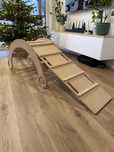 Babywood bujak drewniany drabinka zjezdzalnia M