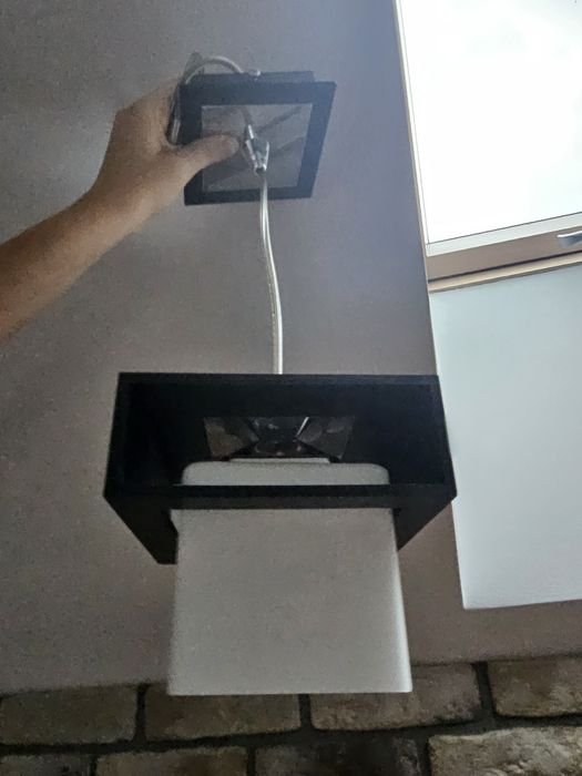 Żyrandol/ lampa wisząca l z mlecznym kloszem