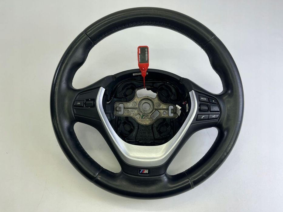 kierownica multifunkcyjna skÓrzana gŁadka m-pakiet bmw f20 f30 oe 6256015