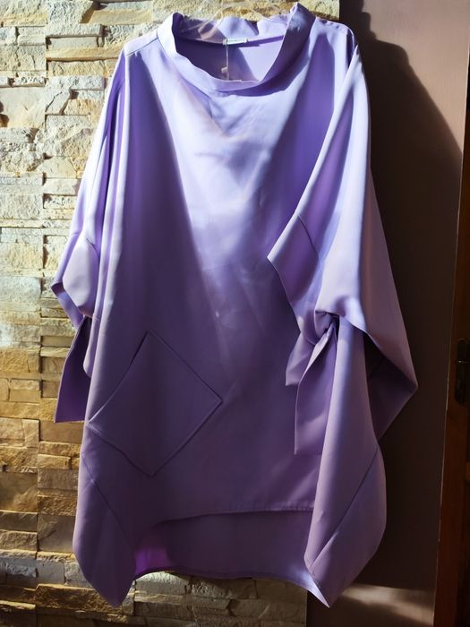Kimono sukienka tunika damskie "miss city oficial" NOWE lila UNI