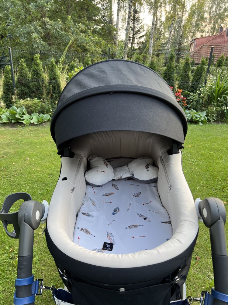 Wózek Stokke Trialz 2w1 + Summer Kit (gondola & spacerówka)