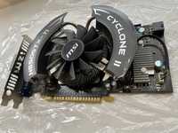 Видеокарта MSI PCI-Ex GeForce GTX 550-Ti Cyclone II GDDR5 (192bit)