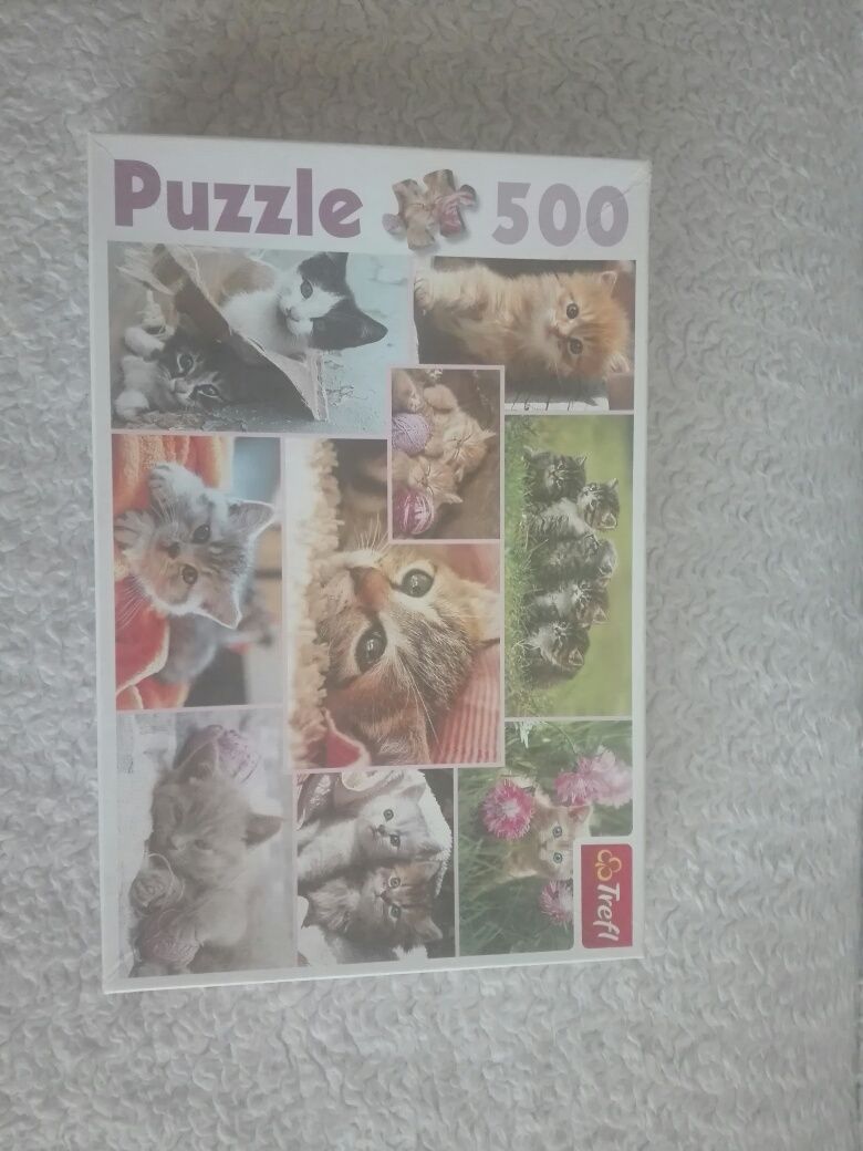 Puzzle Trefl 500 Koty