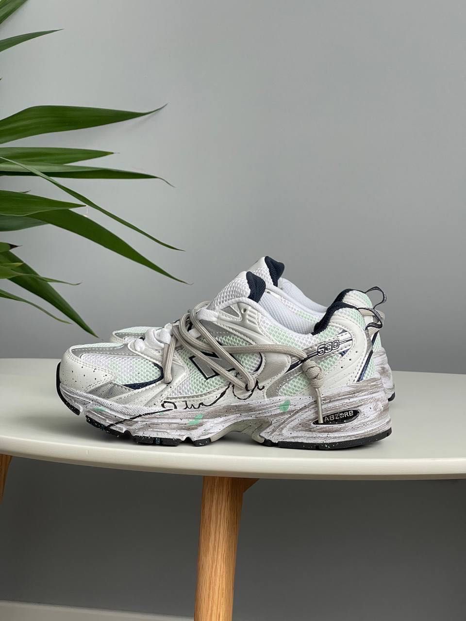 КРУТІ!! Кросівки New Balance 530 Custom Silver