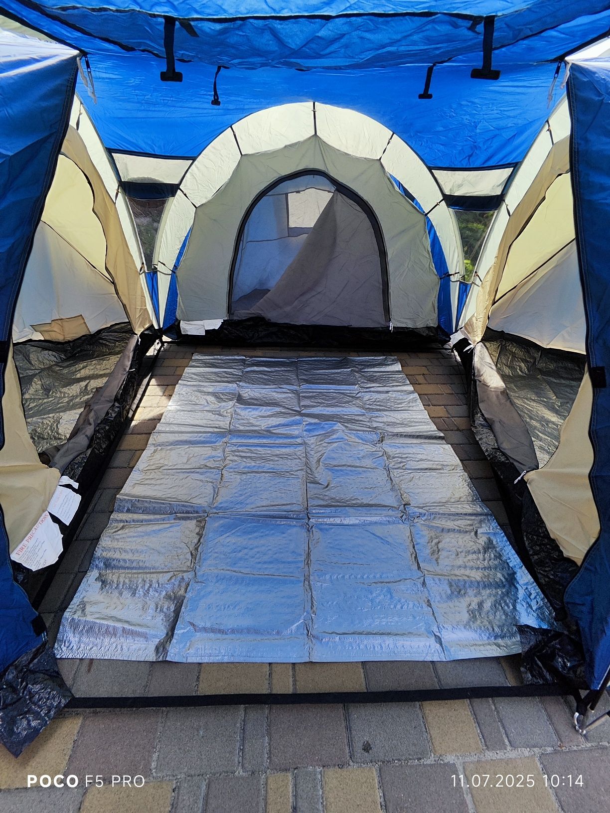 Палатка кемпінгова Pro Action Dome Tent 6 Person