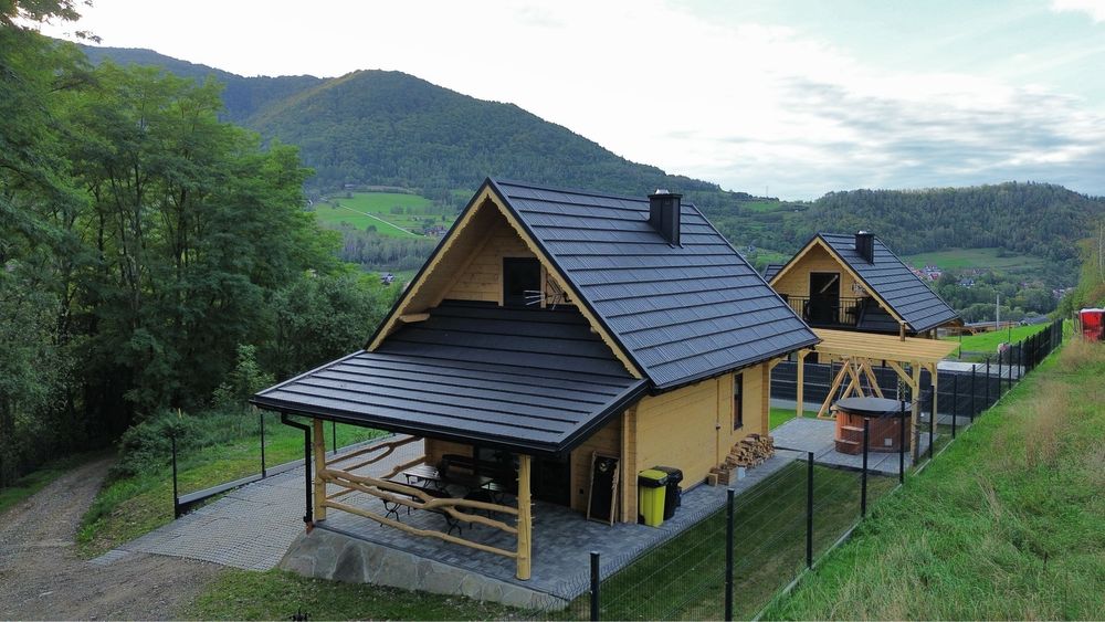 Akacjowe Zacisze komfotowe Domki Caloroczne Balia/Jacuzzi