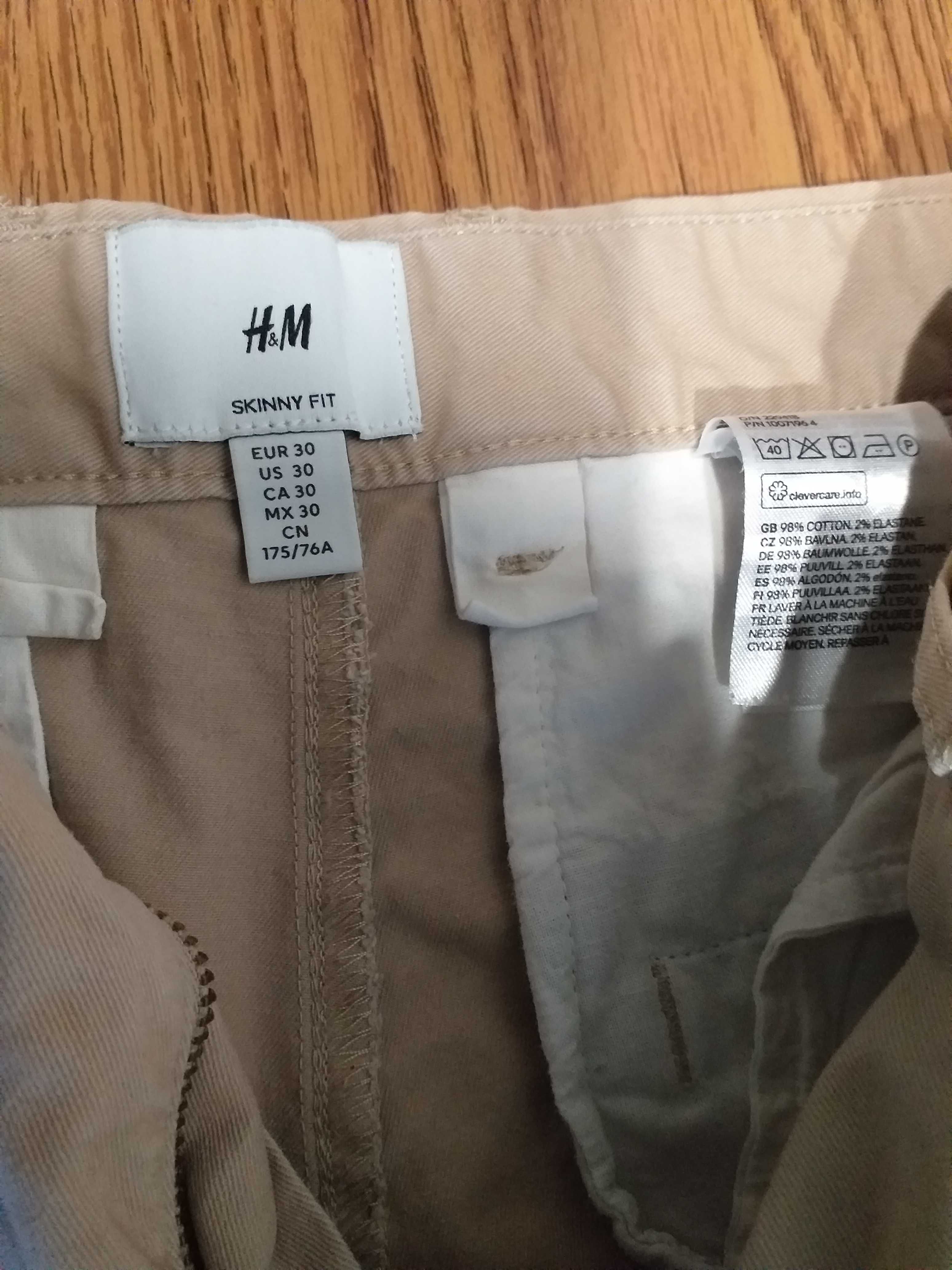 Spodnie H&M Skinny Fit