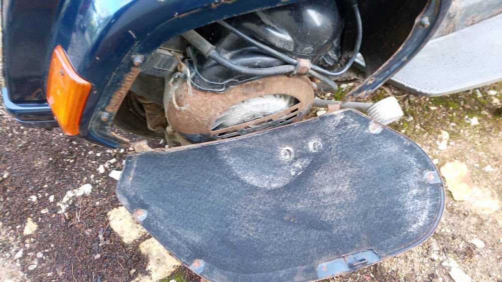 VESPA PKXLS de 1990 para peças ou restauro, com documentos