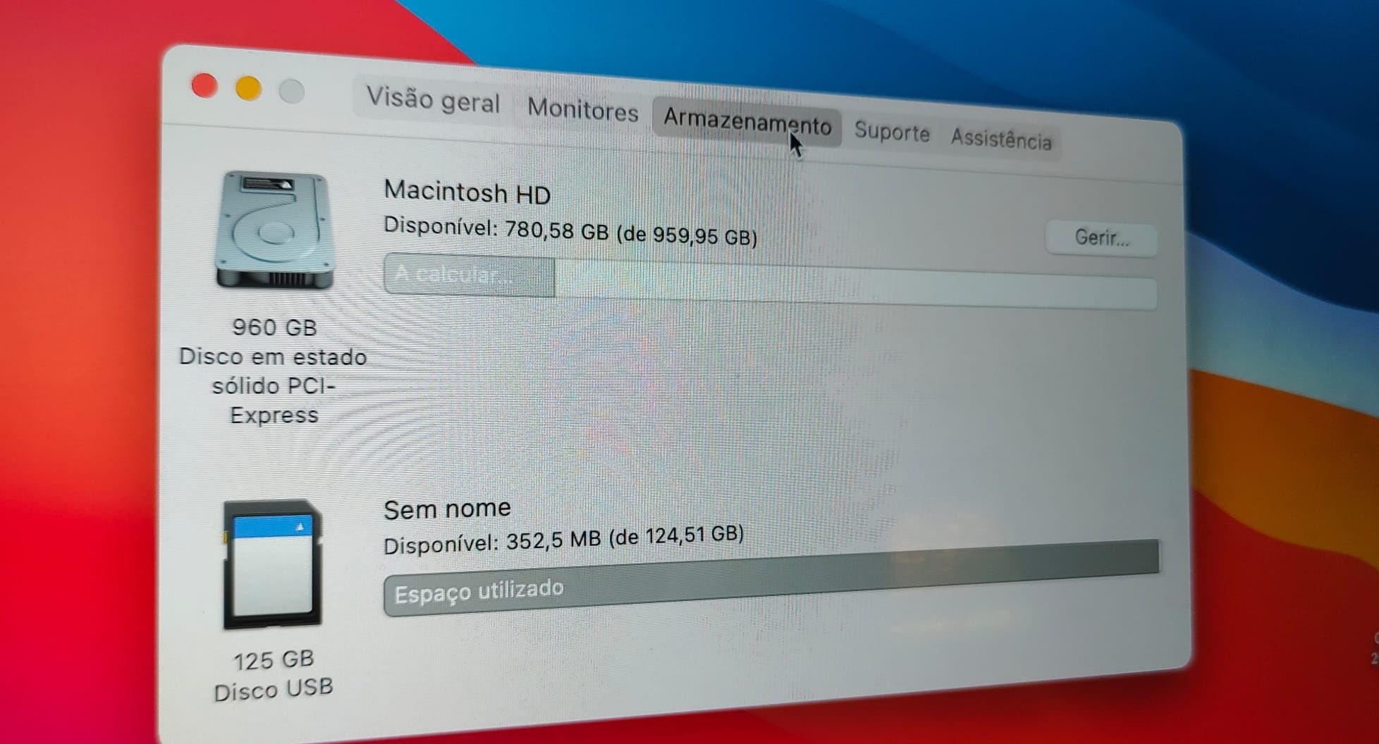 Mac Book Pro 13 Polegadas 2015 com 1 terabyte SSD