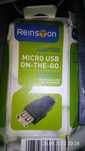 Micro USB on-the-go OTG adapter