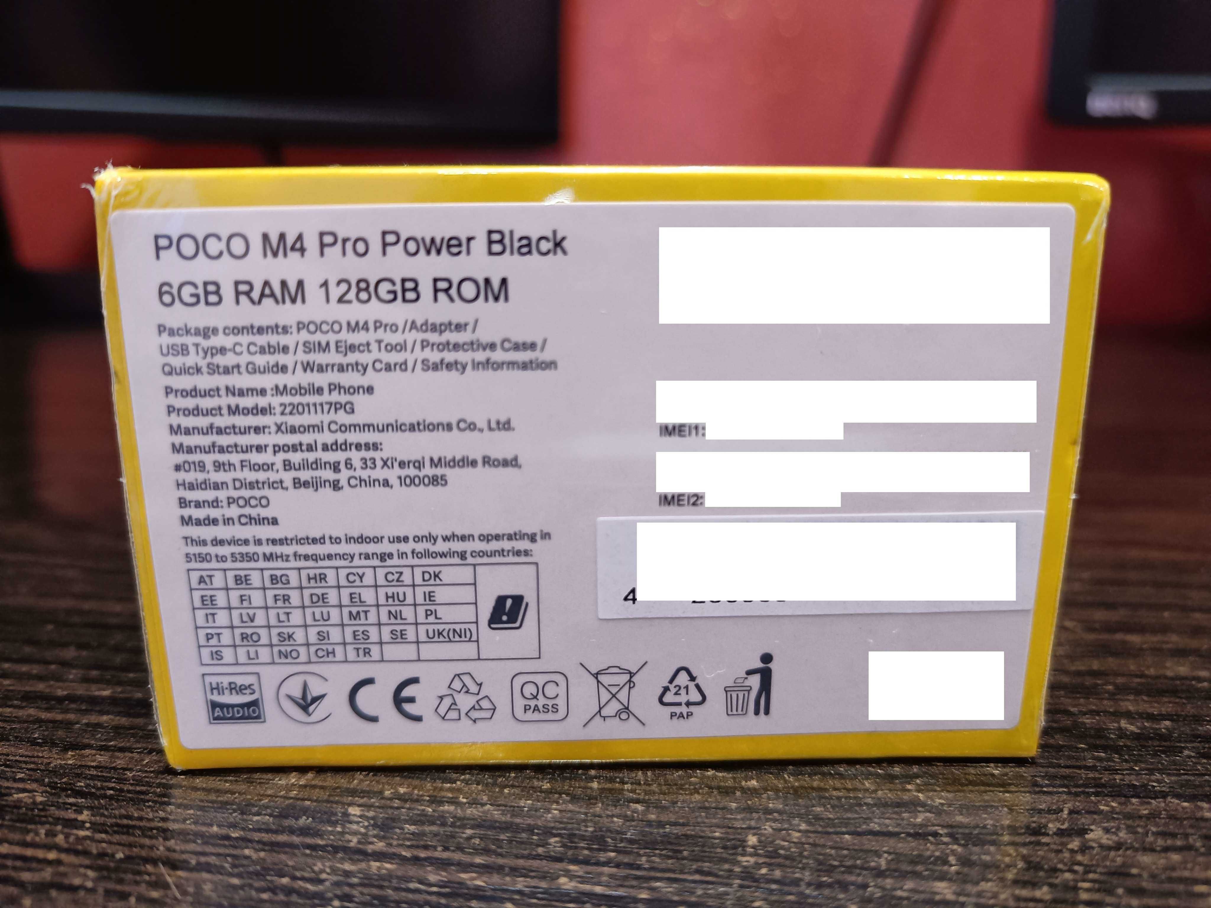 NOWY Xiaomi POCO M4 Pro 6/128GB + słuchawki GWARANCJA