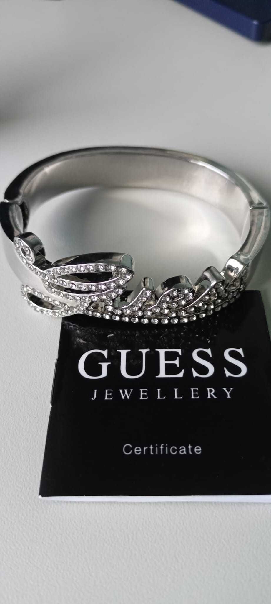 Guess Bransoletka z cyrkoniami Oryginał