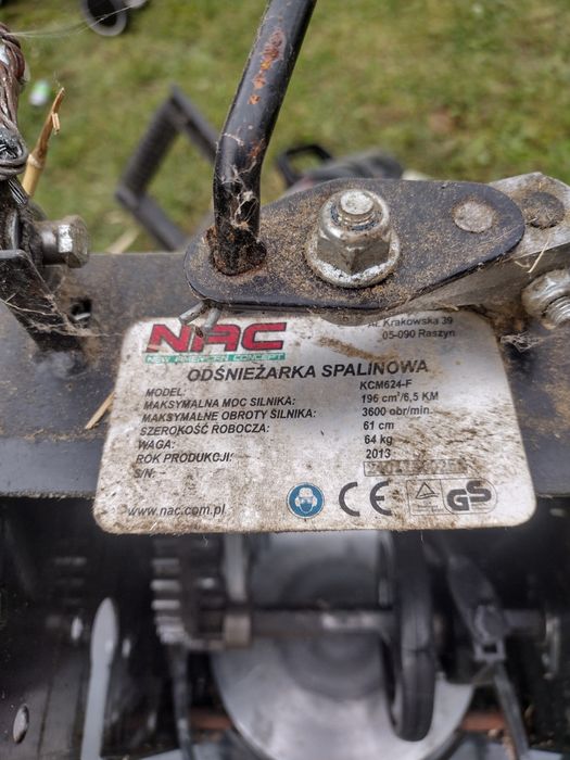 Części do odśnieżarki nac