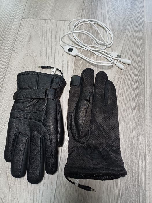 Męskie podgrzewane rękawice na usb