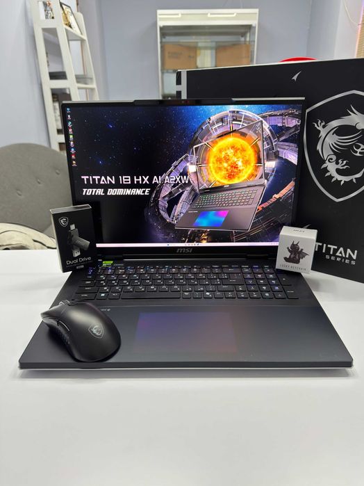 MSI Titan 18" Ultra 9 285HX RTX 5090 24Gb RAM 64 Gb DDR5 SSD 6 Tb