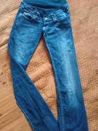 Spodnie jeansy ciążowe H&M, r. 38