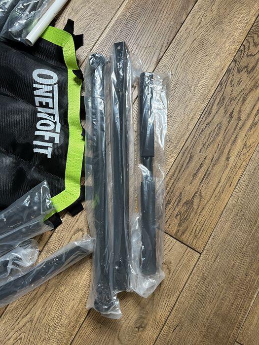 Trampolina 106 cm Cicha Stabilna Bungee Fitness Domowa do ćwiczeń