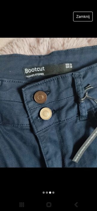 Damskie spodnie nowe z metką Dunnes Stores, rozm. 38 (10 UK)