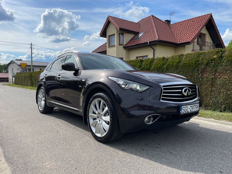 Infiniti QX70 Polski Salon, 4x4, kamera 360, Zadbany, Bezwypadkowy