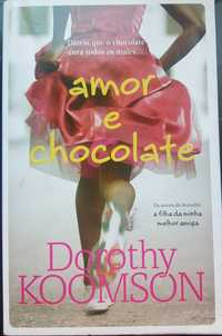 Livro "Amor e Chocolate" de Dotothy Koomson