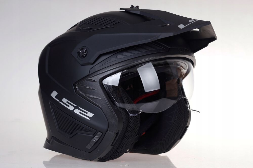 NOWY Kask LS2 OF606 Drifter 2 szyby MODUŁ WYPINANA Szczęka L 59-60cm