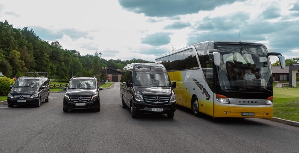 Аренда автобусов в Харькове, развозка персонала