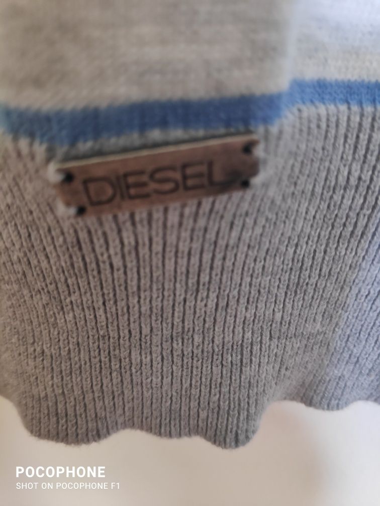 Sweter rozpinany, uniseks,kardigan firmy Diesel