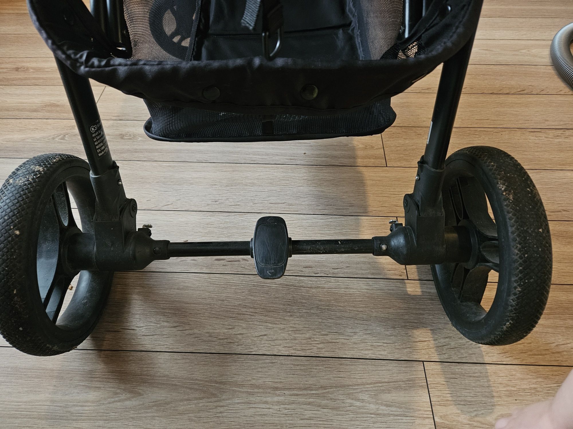 Wózek spacerowy kinderkraft grande bordowy spacerówka wózek