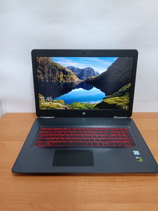 Игровой ноутбук HP Omen 17.3" i7 6700HQ 16GB SSD 256GB GTX Geforce