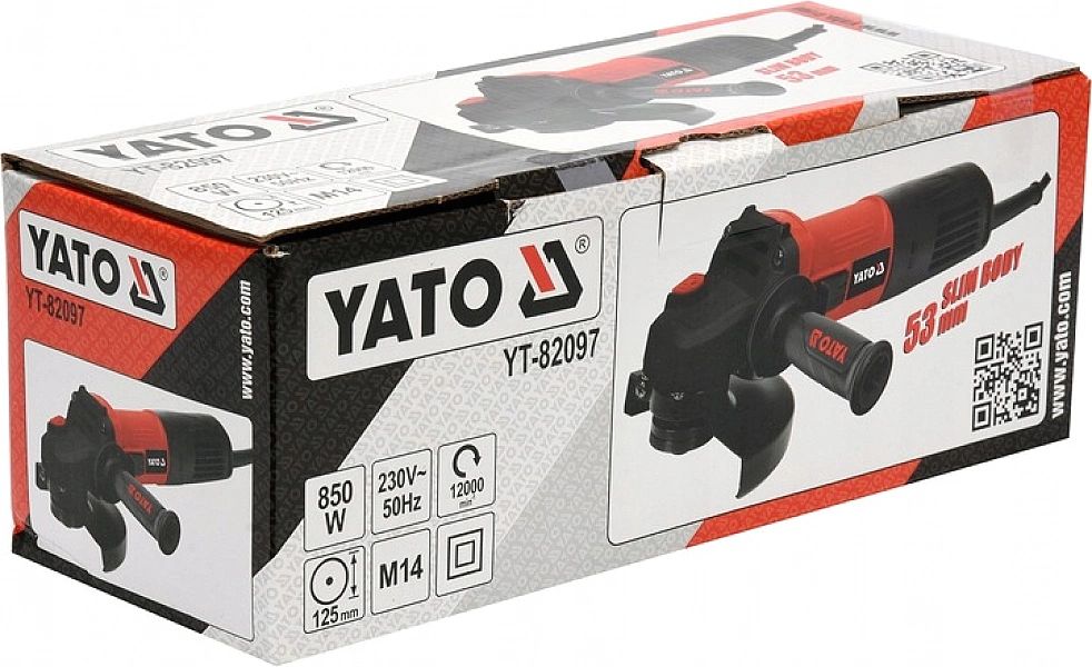 Szlifierka Kątowa 850W 125Mm Yt-82097 Yato #