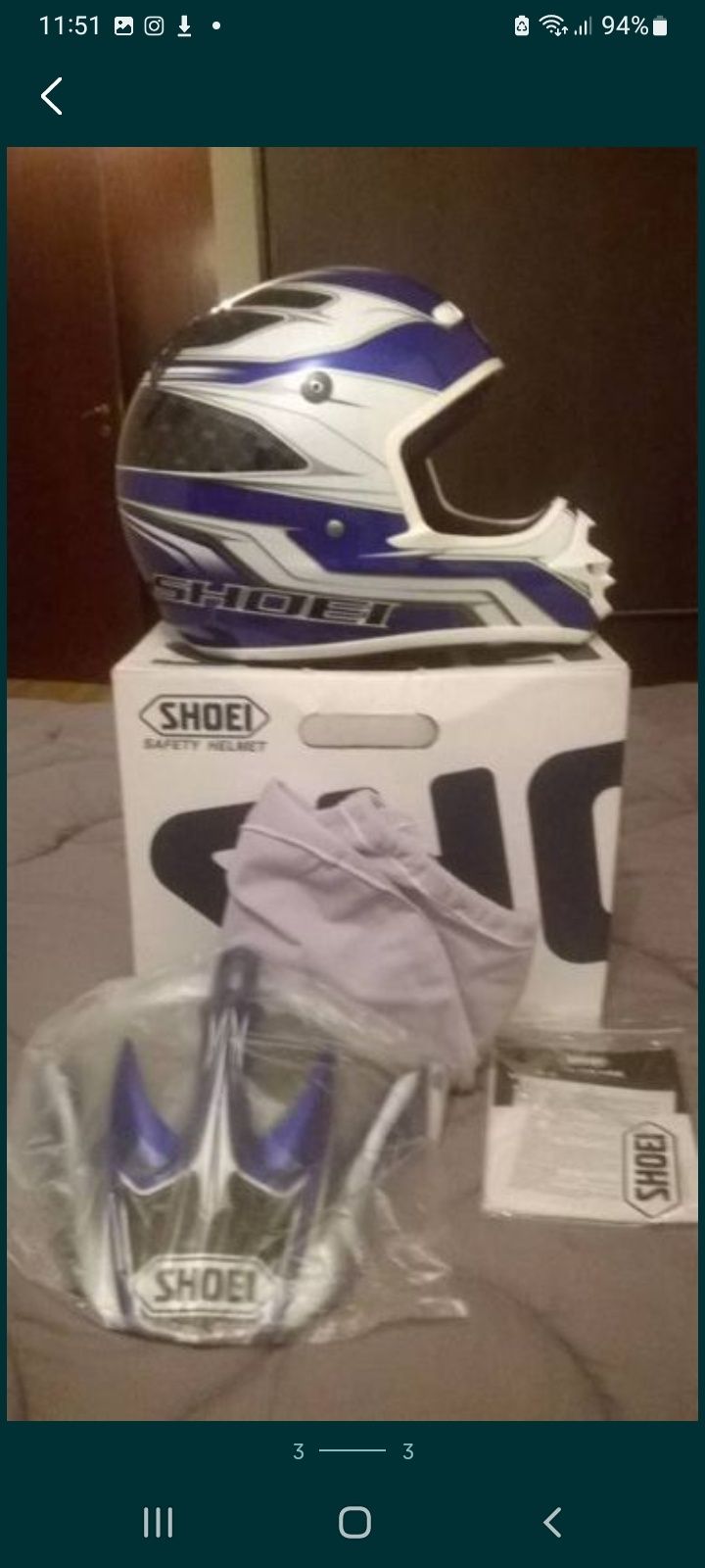 Capacete Shoei V-Stratus novo
Muito c