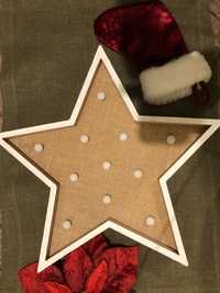 Gwiazda świąteczna - dekoracja