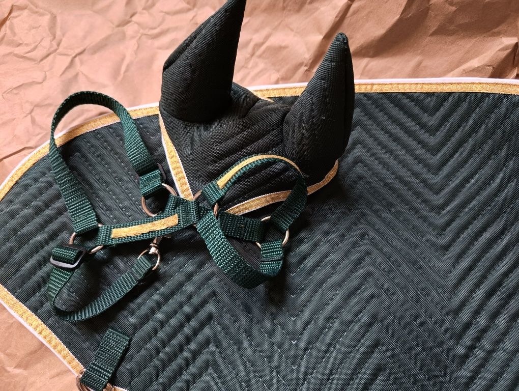 Zestaw Hobby Horse zielono/ zloty