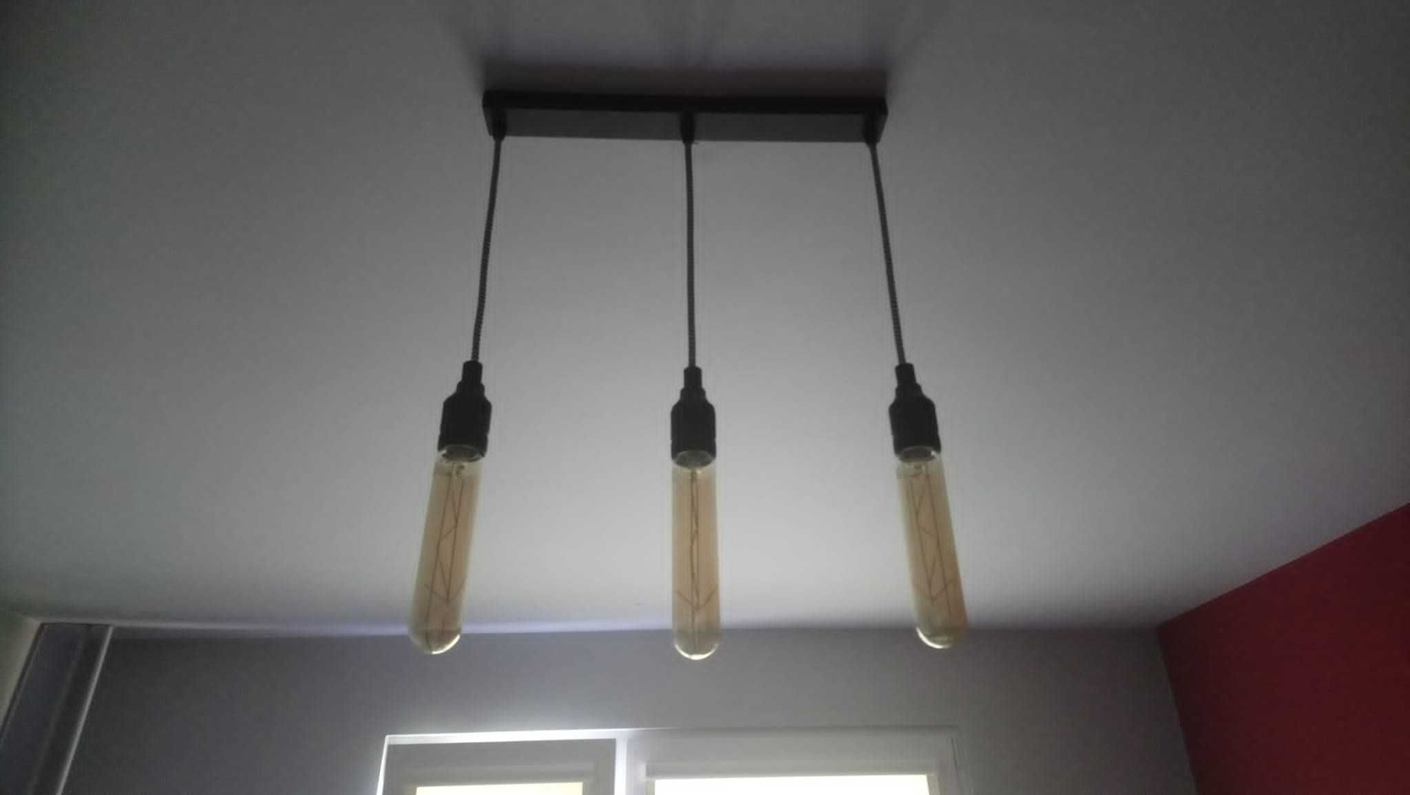 Lampa wisząca loft