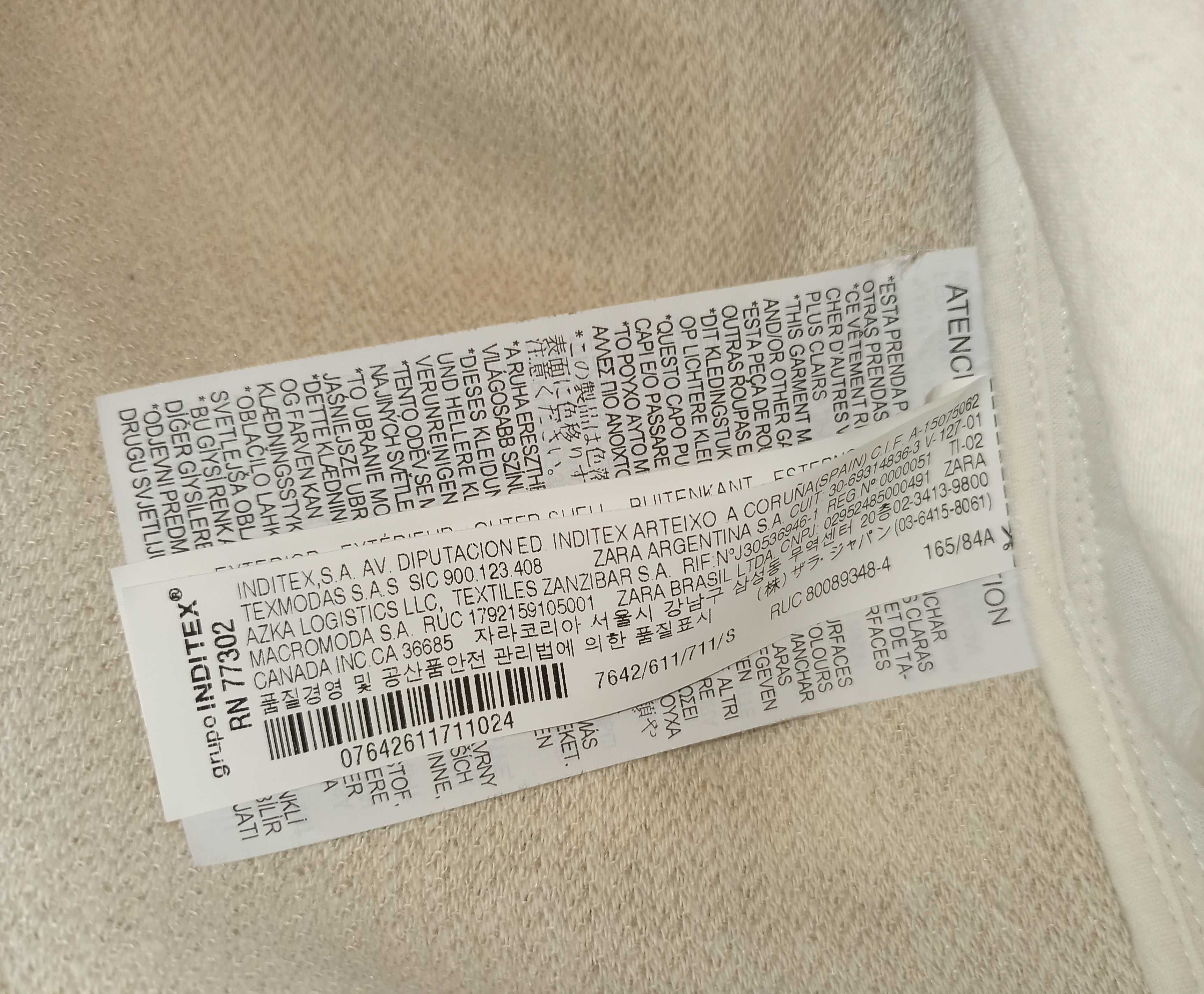 Трендовый удлиненный льняной пиджак Zara