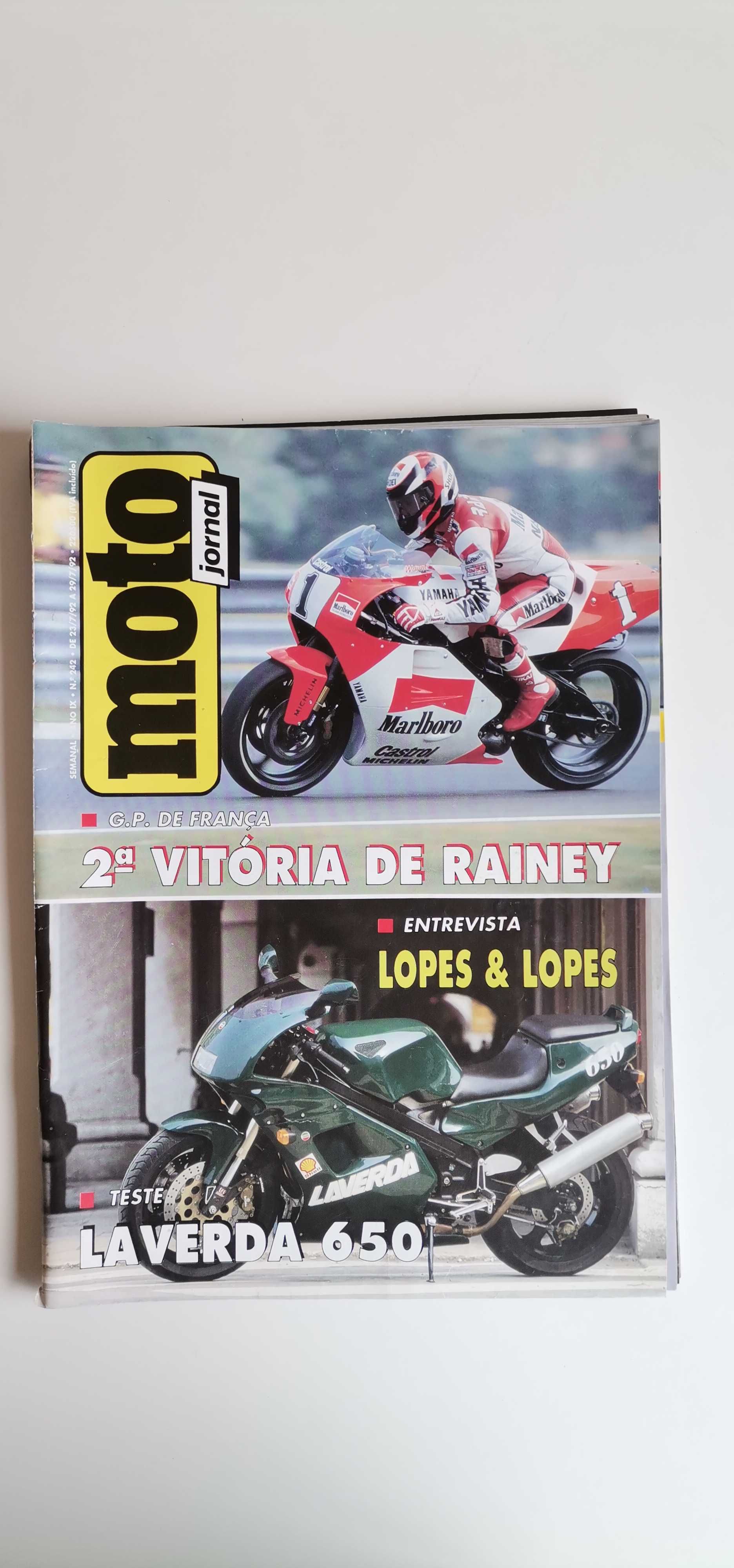 Revistas Moto Jornal (antigas 80/90)
