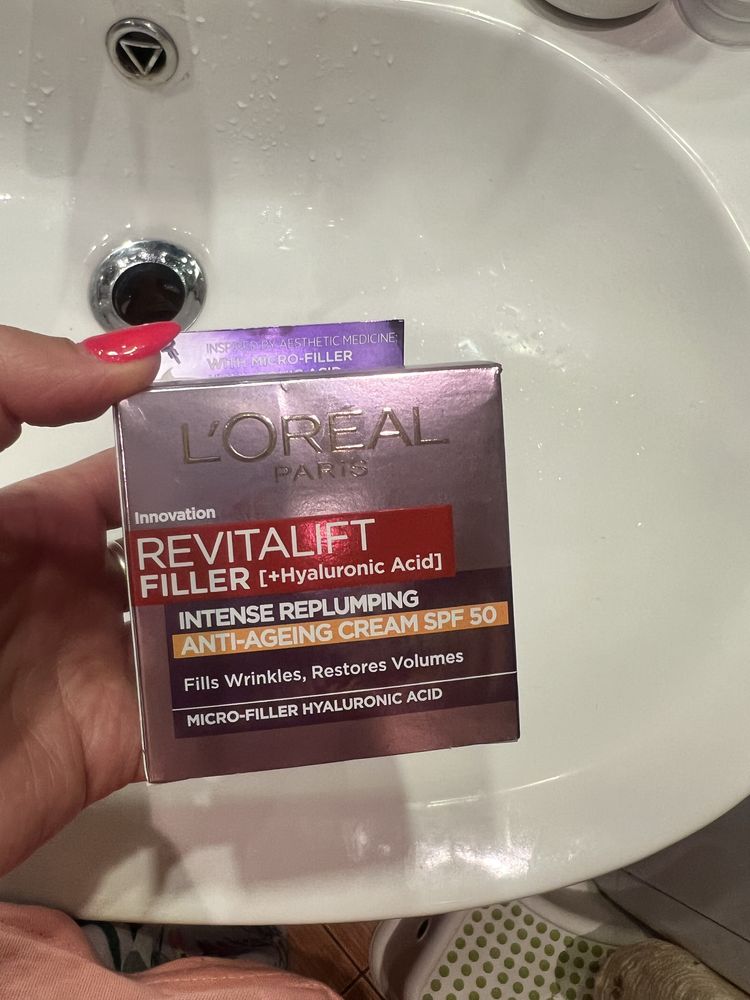 Loreal revitalift filller hialuron przeciwzmarszczkowy krem
