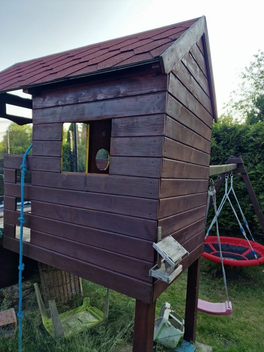 Domek ogrodowy dla Dzieci z piaskownica