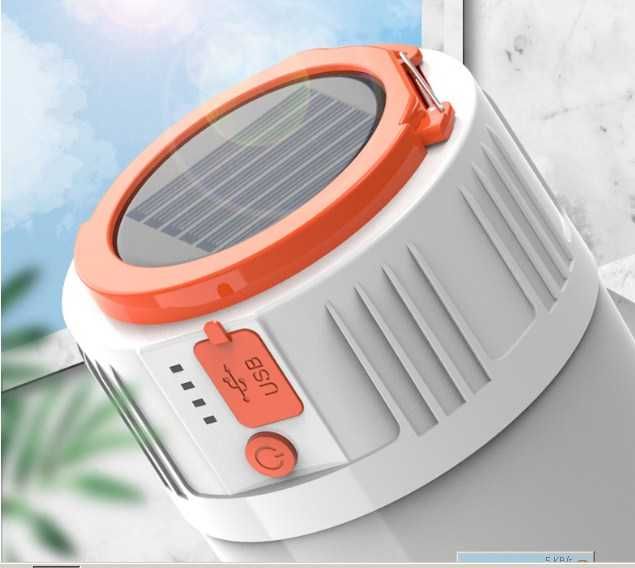 Сонячний акумулятор-світильник-заряджання для телефону.