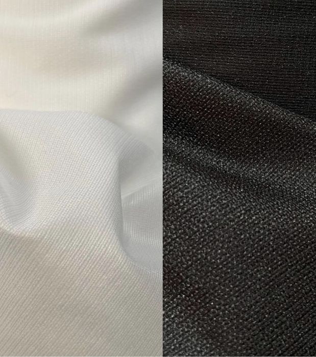 Дублерин для жакетів/ піджаків/ тренчів/ курток чорний, білий