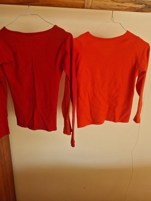 1 casaco e uma camisola 100% caxemira para menina ou senhora