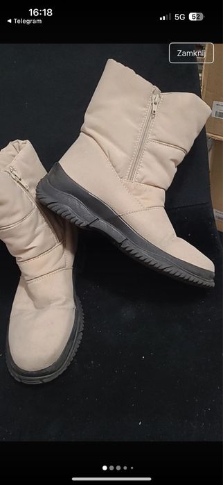 Śniegowce Damskie Buty Zimowe r.40