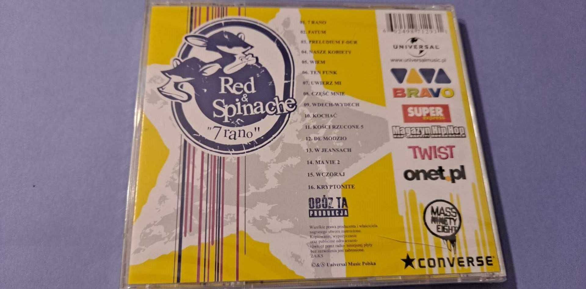 Red & Spinache – 7 Rano FOLIA CD NOWA 2005