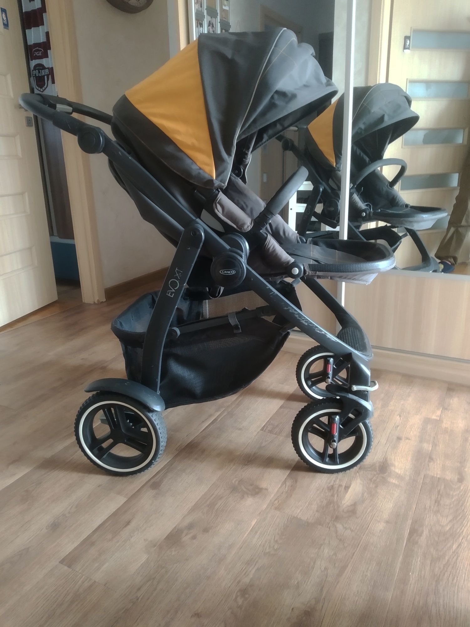 Wózek spacerowy Graco Wózek Spacerowy "EVO XT" Graco kolor STORM